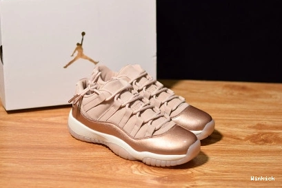 ROSE GOLD JORDAN - 11 LOW (W) AH7860-105 RETRO 0828